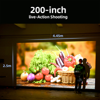 Projecteur portable Android Google GTV 1080P 4K LCD Home Cinéma Vidéoprojecteur Livraison gratuite Marque des fabricants AUN U001