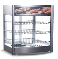 Vitrine de présentation de nourriture chaude de haute qualité, armoires de présentation de collations pour restaurant et supermarché