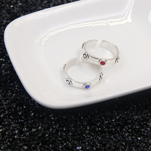 2 disegni Anime Howl Moving Castle Ring Cosplay Howl Sophie Metal regolabile Unisex coppia anelli - Product Image 4