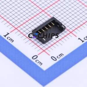 HC-1.2-5PWT Wire-to-Board Pin Header SMD,P=1.2mm,Horizontal Mount Connector 1x5P 1.2mm Horizontal Mount Pico-EZmate (MX 1.2) - Product Image 1
