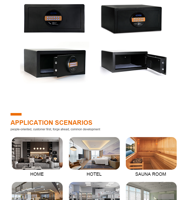 Home Digital Safe Modern Style Safe Box Hotel Safe for Laptops