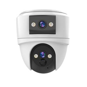 Caméra de surveillance extérieure Tuya 4G avec vision nocturne 20M, détection de mouvement, stockage cloud, caméra panoramique motorisée pour la sécurité domestique - Product Image 1