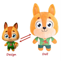 Peluche personnalisée de haute qualité professionnelle, mascotte en peluche personnalisée, logo personnalisé, jouets en peluche d'anime, poupées, oreiller, peluche personnalisée