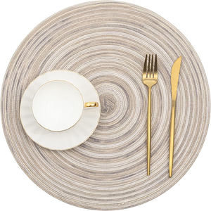 Napperons jetables de style coréen moderne en gros Techniques tricotées de broderie en PVC imperméables à la mode réutilisables pour - Product Image 3