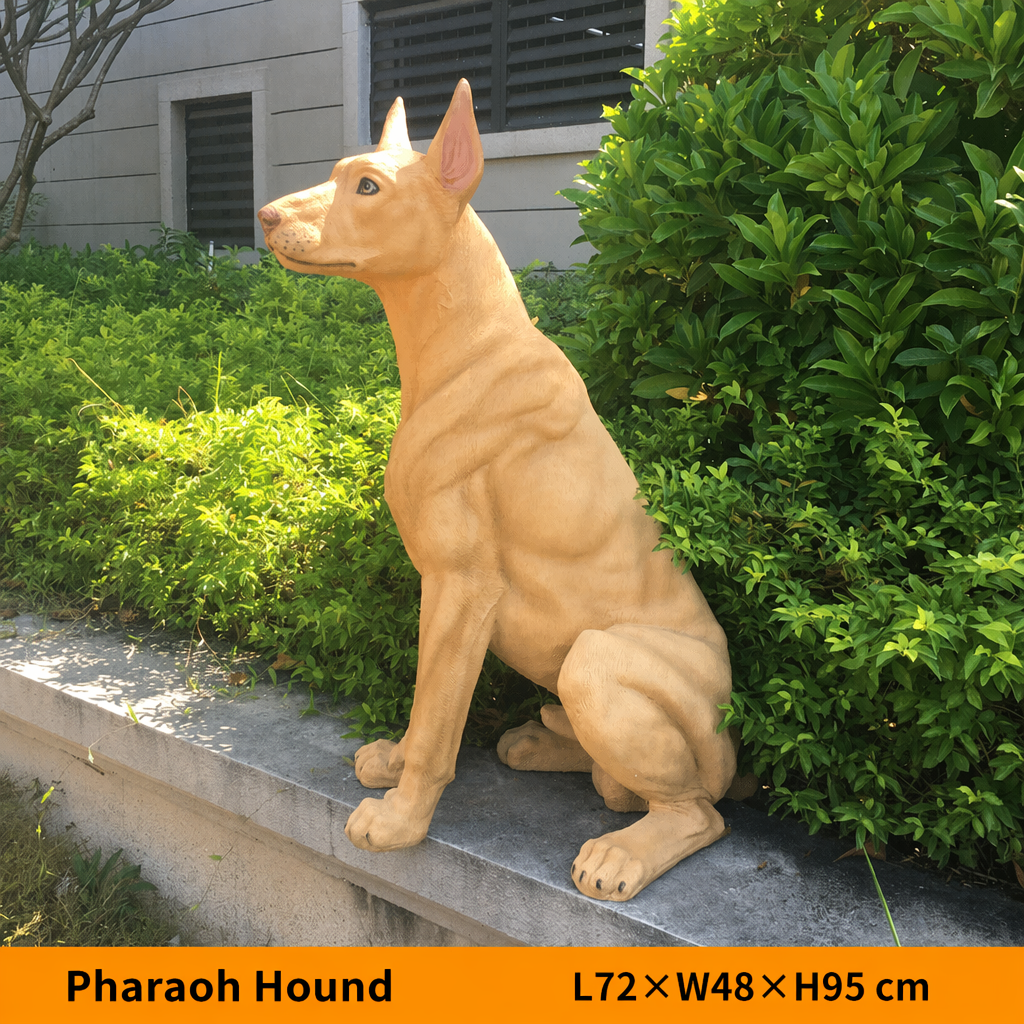CSSMQ-010| 72x48x95cm Chien Pharaon