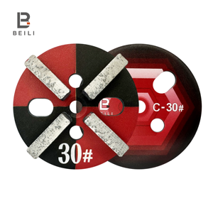 4 ''Beili 16-120 # strumento manuale disco diamantato per cemento ad alta resistenza polverizzazione pavimento epossidico - Product Image 3