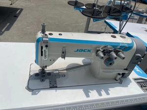 Nueva Máquina de Coser JACK 8560G de Puntada Plana, Máquina <span class=keywords><strong>Recta</strong></span> de 3 Agujas 8558, Máquina de Coser de Ahorro de Energía - Product Image 2