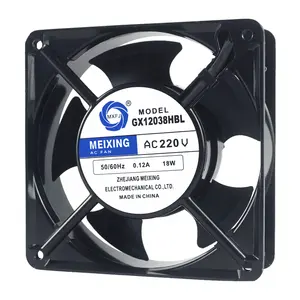 GX12038HBL 220VAC 4 Inch 120x120x38mm 2650RPM Double Ball Bearing And Big Air Flow Axial Flow Fan Cooling Fans High Quality