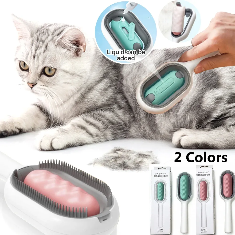 Accesorios creativos para mascotas, peine de limpieza de masaje, herramienta de limpieza de mascotas, peine de pelo de gato