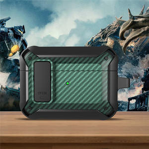 Housse de protection Portable en TPU souple avec revêtement en caoutchouc, étui de charge pour écouteurs avec porte-clés <span class=keywords><strong>mousqueton</strong></span> pour <span class=keywords><strong>Airpods</strong></span> 3 - Product Image 4