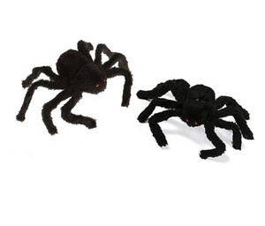 Araignées poilues géantes réalistes Araignées effrayantes Décorations d'araignées en plastique pour <span class=keywords><strong>Halloween</strong></span> - Product Image 2