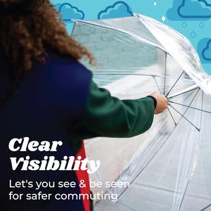 <span class=keywords><strong>Parapluie</strong></span> de mariage adulte à auvent en forme de dôme à <span class=keywords><strong>paillettes</strong></span> <span class=keywords><strong>Parapluie</strong></span> droit au laser avec protection contre la pluie à bulles transparentes - Product Image 3