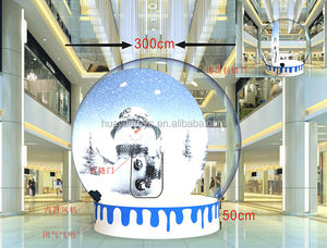 Beliebte Weihnachts show <span class=keywords><strong>Ball</strong></span> Show <span class=keywords><strong>Ball</strong></span> Werbung Aufblasbare Schneekugeln <span class=keywords><strong>Ball</strong></span> - Product Image 6
