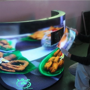 Sáng tạo phía trước bảo trì từ tính linh hoạt HD mềm dẫn mô-đun P2 p2.5 P3 cong quảng cáo Màn hình hiển thị cho hình dạng khác nhau - Product Image 4