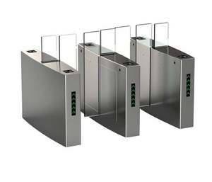 Porte de tourniquet oscillant optique de haute qualité avec accès par carte IC/ID pour une utilisation en entreprise - Product Image 3