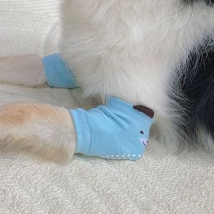 Chaussettes de protection des articulations pour chiens de grande race, genouillères et coudières anti-frottement pour pattes avant et arrière, toutes saisons, chaussettes confortables pour animaux de compagnie - Product Image 1