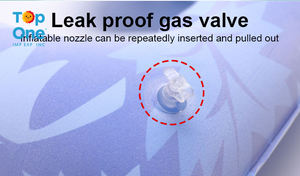 TopOne Personnalisé Portable En Forme De U Gonflable Voyage Oreiller Air Blow up Sleeper avec Soutien Du Cou - Product Image 5