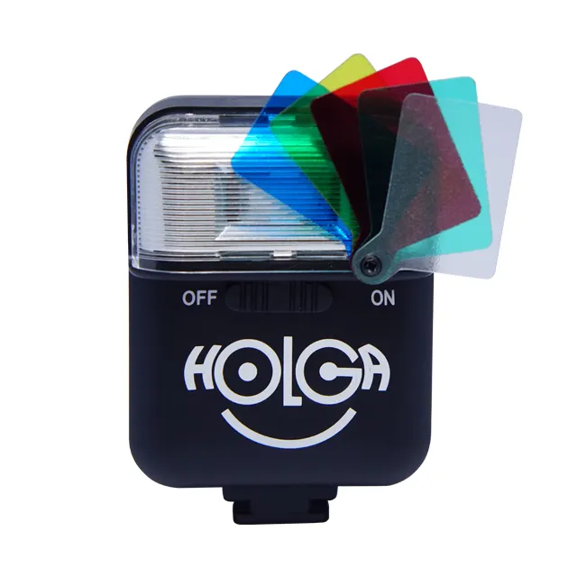 Factory Camera Flash 5 color filter for hot shoe contact film camera hot shoe contact Camera Flash Lights