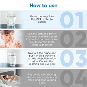 FORISE-Boquilla <span class=keywords><strong>de</strong></span> silicona <span class=keywords><strong>para</strong></span> <span class=keywords><strong>dejar</strong></span> <span class=keywords><strong>de</strong></span> <span class=keywords><strong>roncar</strong></span>, antironquidos, bandeja <span class=keywords><strong>para</strong></span> bruxismo, ayuda <span class=keywords><strong>para</strong></span> dormir, protector bucal <span class=keywords><strong>de</strong></span> 85g <span class=keywords><strong>para</strong></span> el cuidado personal <span class=keywords><strong>de</strong></span> la salud - Product Image 6