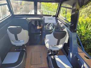 Nouveau <span class=keywords><strong>bateau</strong></span> <span class=keywords><strong>de</strong></span> pêche en aluminium Gospel 22,5 pieds (6,85 mètres) à grande vitesse en haute mer avec moteur hors-bord pour la navigation en eau <span class=keywords><strong>de</strong></span> mer - Product Image 5