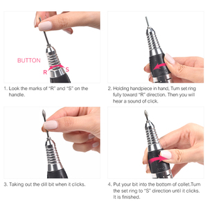 Máquina de manicura KADS, lima de uñas eléctrica de 35W y 30000 RPM, pulidora de uñas, fresadora, taladro de uñas con enchufe para EE. UU., UE, AU, Reino Unido - Product Image 6