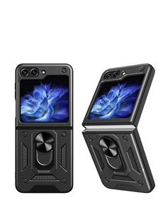 Pour samsung Fold flip couverture magnétique coques de téléphone dur antichoc kicksand anneau pour samsung galaxy z fold 6 5 4 3 5G Flip 6 5 4 3 - Product Image 1