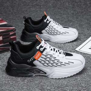 Zapatillas Deportivas Casuales de Moda para Hombre, Primavera 2025, Color Blanco, Transpirables, de Malla, Versátiles - Product Image 5