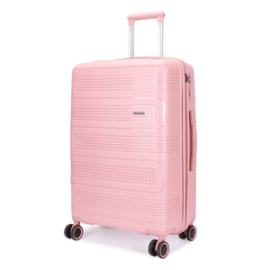 Omaska mới tùy chỉnh <span class=keywords><strong>PP</strong></span> Vali xe đẩy túi <span class=keywords><strong>PP</strong></span> hành lý Bộ người đàn ông phụ nữ 12 Mảnh Spinner hành lý sức chứa lớn - Product Image 3