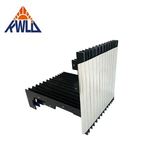 Couverture de protection télescopique en acier CNC pour machine <span class=keywords><strong>à</strong></span> soufflets, protection de guidage télescopique - Product Image 3