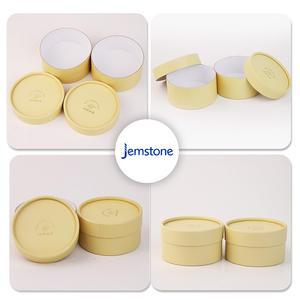 Tubo de papel de cilindro artesanal Kraft con impresión personalizada al por mayor embalaje con tapa - Product Image 6