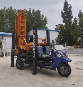 पोर्टेबल ट्राइसाइकिल पानी अच्छी तरह से ड्रिलिंग रिग 260 मीटर रोटरी डीजल संचालित मोटर पंप इंजन एचडी ब्रांड फैक्टरी मूल्य - Product Image 1