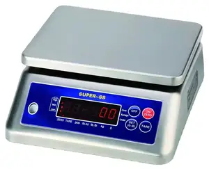 230*190mm OEM Stainless Steel LED Waterproof Electronic Table Digital Super-SS Weight Scale