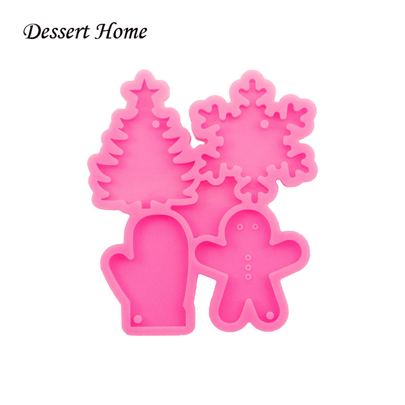 DY1543 Arbre gant flocon de neige Gingerbread homme