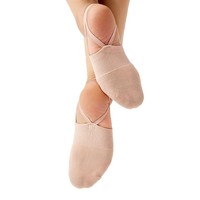 Chaussons de danse artistique tricotés Baili BL-0043, demi-patinets unisexes pour ballet lyrique et gymnastique
