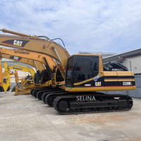 Excavatrice Caterpillar d'occasion, machine Cat 320BL, excavatrice hydraulique sur chenilles, CAT 320/325/330/BL/C, excavatrice d'occasion, machine lourde d'occasion