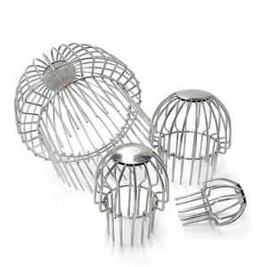 Filtro de protección de canalón de drenaje tipo seta Drenaje de techo exterior de acero inoxidable Tapa de línea antibloqueo para <span class=keywords><strong>paradas</strong></span> Hojas Semillas - Product Image 2