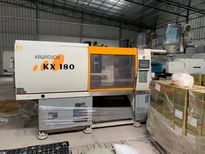 Machine de moulage par injection de plastique d'occasion de marque japonaise Kawaguchi <span class=keywords><strong>KX</strong></span> 180, bon <span class=keywords><strong>prix</strong></span>, 180 tonnes, petite taille - Product Image 4