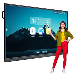Tableau blanc interactif intelligent numérique à écran tactile Android OPS, prix d'usine, 4K, 55, 65, 75, 85, 86, 98, 115 pouces - Product Image 1
