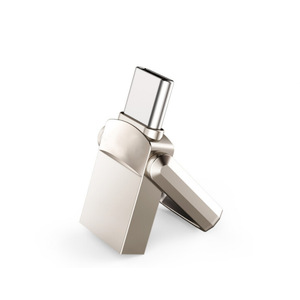 <span class=keywords><strong>Clé</strong></span> <span class=keywords><strong>USB</strong></span> 2 en 1 Type-C OTG 32 Go 64 Go 128 Go <span class=keywords><strong>Clé</strong></span> <span class=keywords><strong>USB</strong></span> en métal Vendeur USA - Product Image 1