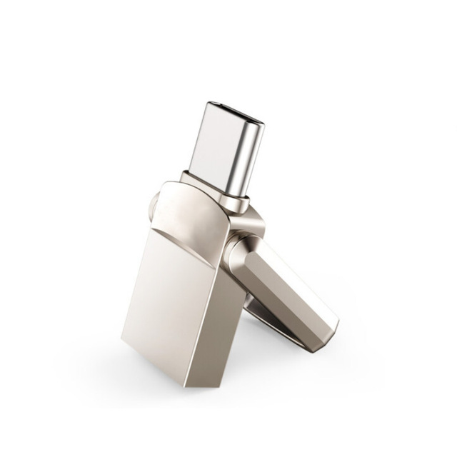 2 in 1 USB Flash Drive Type-C OTG 32GB 64GB 128GB Metal Pen Drive USA Seller