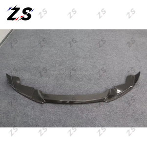 ZS fibra di carbonio auto paraurti anteriore labbro splitter per <span class=keywords><strong>BMW</strong></span> F87 M2 coupé <span class=keywords><strong>2</strong></span> porte 2018 - 2020 - Product Image 6