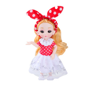 Muñecas <span class=keywords><strong>de</strong></span> Vinilo Suave para niños, <span class=keywords><strong>de</strong></span> 17 Cm juguete <span class=keywords><strong>de</strong></span> Vinilo Suave, regalo <span class=keywords><strong>de</strong></span> <span class=keywords><strong>Navidad</strong></span>, BJD, 2023 - Product Image 1