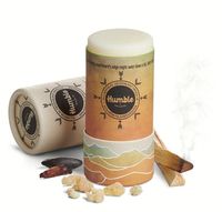 Tube en papier baume à lèvres d'origine naturelle Récipient cosmétique Emballage en carton déodorant imprimé avec logo coloré personnalisé Tubes push Up