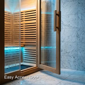 Sauna Exterior Moderna de Lujo para Dos Personas, <span class=keywords><strong>Precio</strong></span> al por Mayor, Instalación Rápida, Móvil, Color Personalizado - Product Image 6