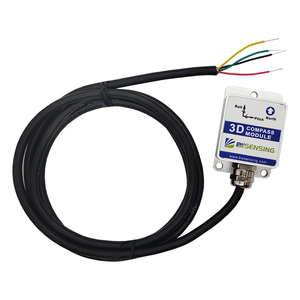 Boussole numérique à attitude complète BWSENSING, accéléromètre 3 axes, magnétomètre, gyroscope, AHRS SEC295M, Modbus en option, RS232/485/TTL 5V 3 - Product Image 3