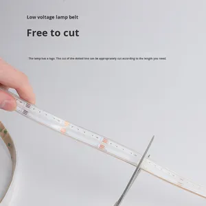 Smart Matter COB Tira de luces <span class=keywords><strong>LED</strong></span> HomeKit Tuya App Control Color RGB CCT Sintonizable Atenuación suave Bajo voltaje Alto brillo - Product Image 2