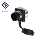 Connecteur d'alimentation circulaire étanche IP68 LP28 480V mâle-femelle 3/5 broches 16A 32A Prise aviation