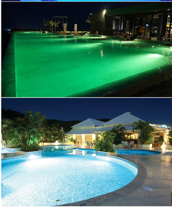 Cortina de agua piscina cascada LED superficie montada piscina cuerda Luz - Product Image 6