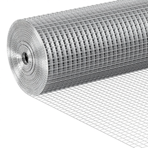 VEVOR 1/2 İnç 36 inç X 50 fit 19 Gauge Sıcak Daldırma Galvanizli Düşük Karbonlu Demir Genişletilmiş Hasır Kare Delikli Rulo Tavuk Teli Kafesler İçin - Product Image 1