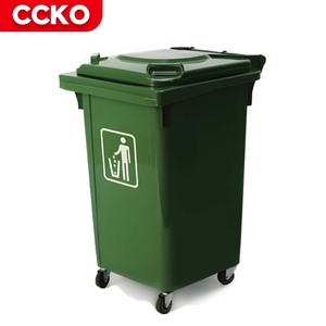 Contenedor de Basura con Ruedas de 120L/240L, Color Rojo y <span class=keywords><strong>Azul</strong></span>, para <span class=keywords><strong>Reciclaje</strong></span>, Basura y Desechos de Alimentos, de Plástico, para Exteriores - Product Image 6